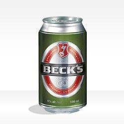 BIRRA BECK'S LATTINA - Formato 0,33 lt