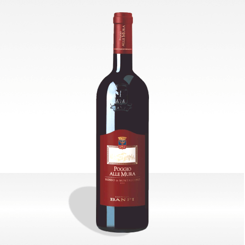 Rosso di Montalcino DOC 'Poggio alle Mura' - Castello Banfi