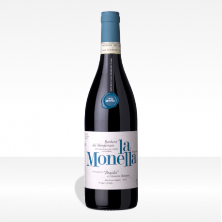 Barbera del Monferrato frizzante DOC "La Monella" di Braida, vendita online vino del piemonte