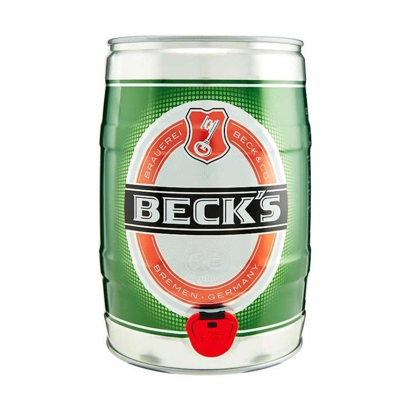 Fusto Birra Beck's 5 litri