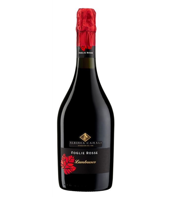 Reggiano Lambrusco DOC secco 'Foglie Rosse' cl 075- Albinea Canali