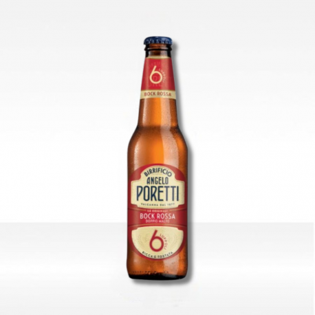 Birra Poretti Rossa 6 Luppoli 33x24