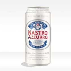 BIRRA NASTRO AZZURRO LATTINA - formato 0,33 lt